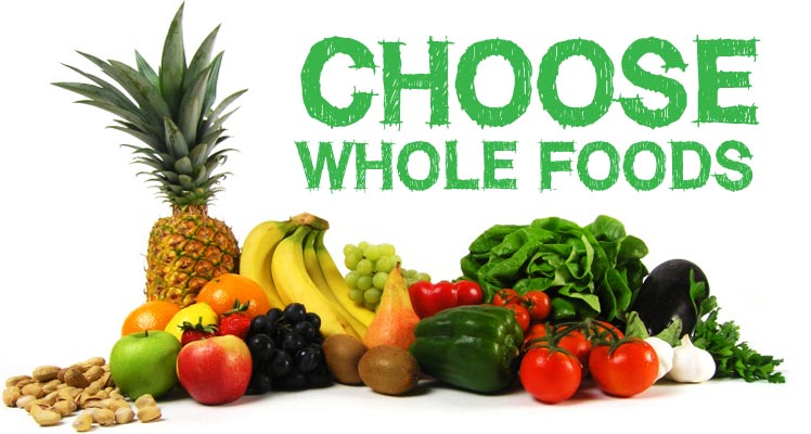 Choosing whole foods